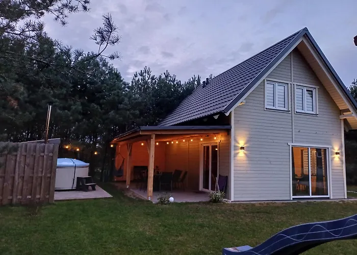Domek Oliwkowy Balia Z Jacuzzi Kaszuby