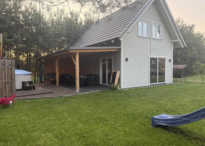 Domek Oliwkowy Balia Z Jacuzzi Kaszuby