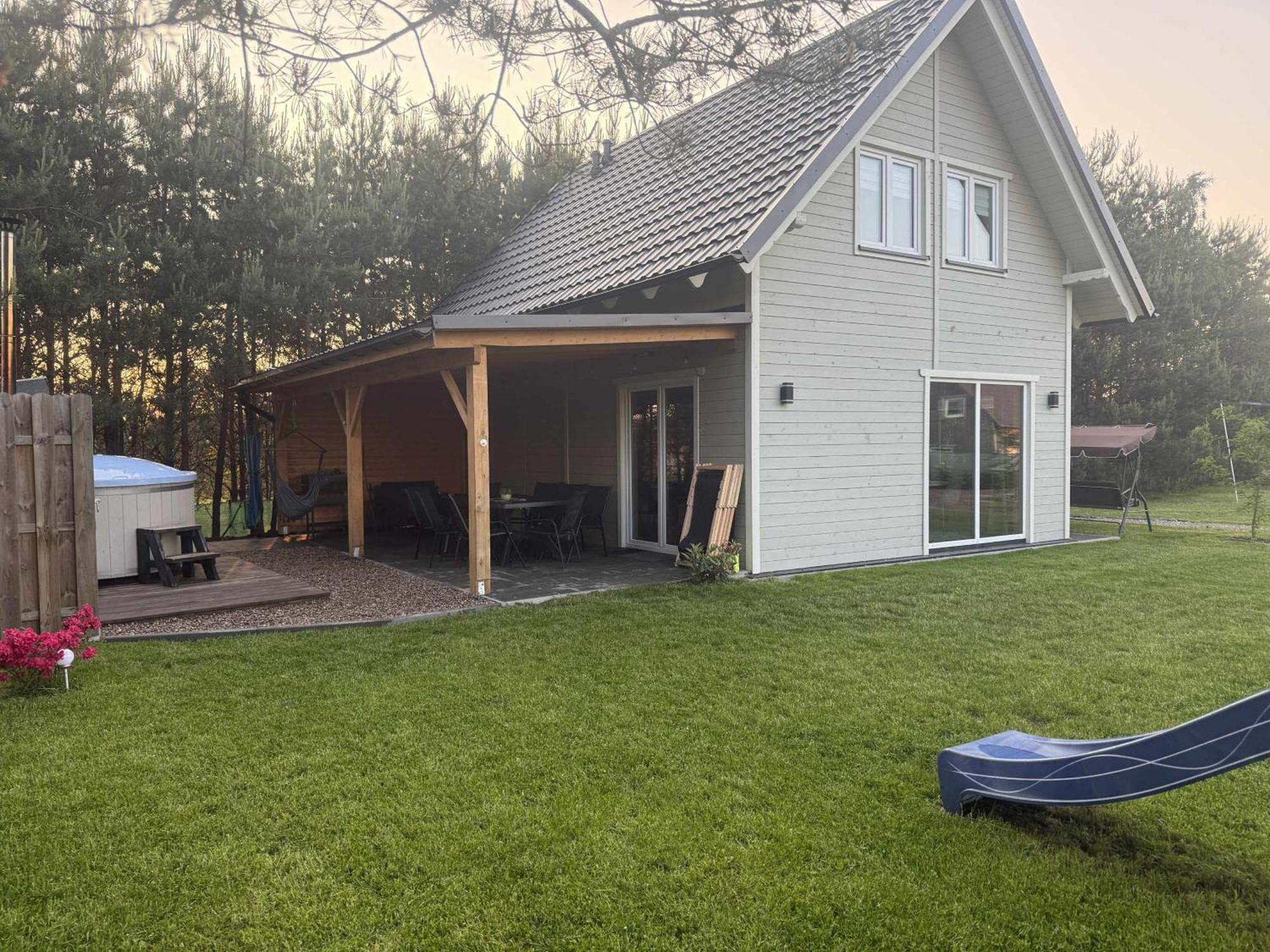 Ferienhaus Oliwkowy Balia Z Jacuzzi Kaszuby *